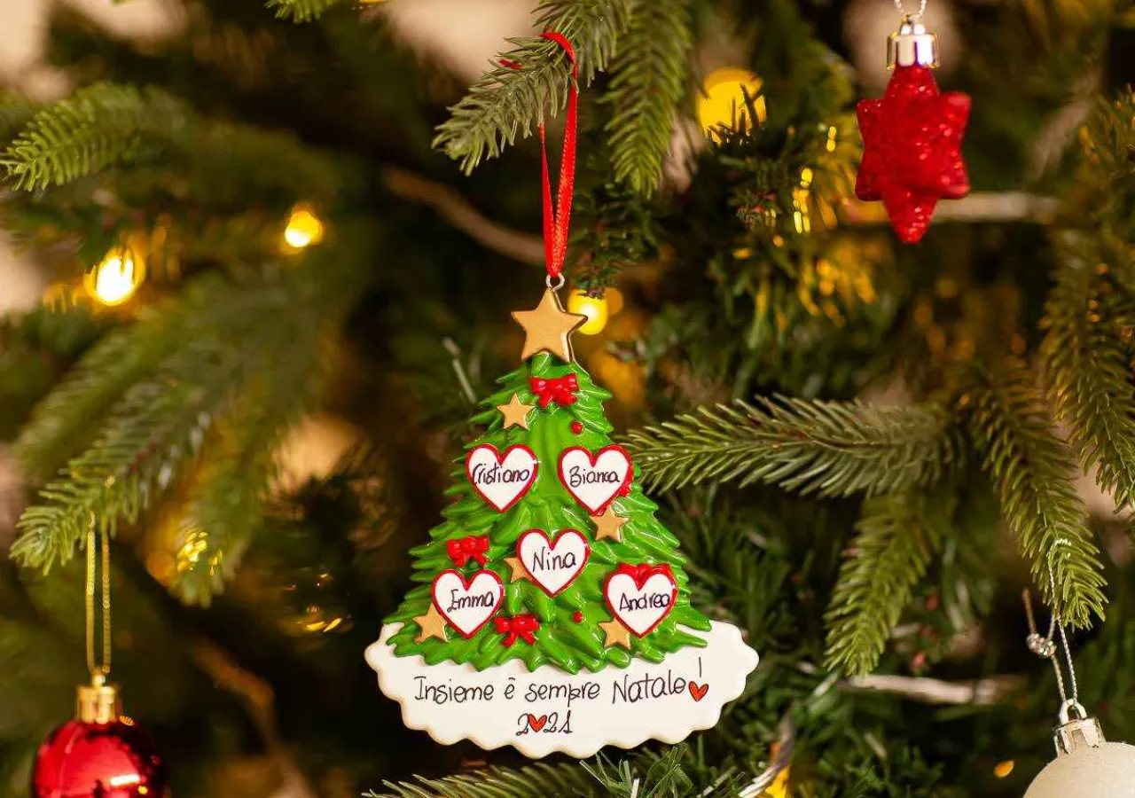 Christmas The Original Albero Con 5 Cuori