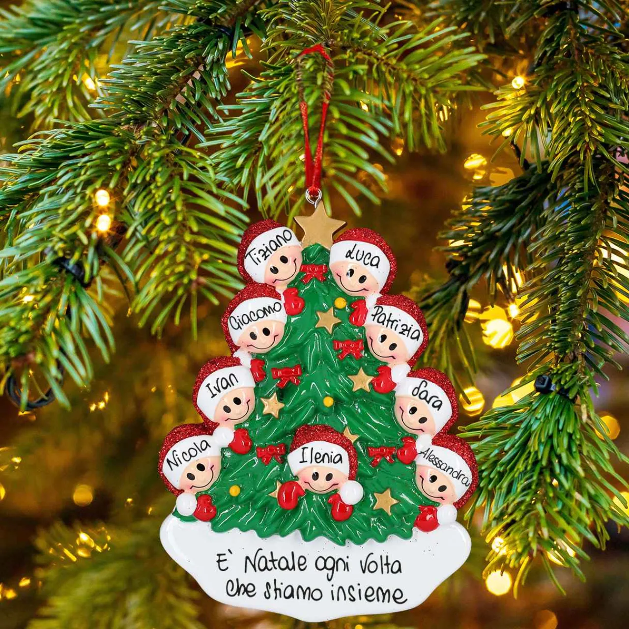 Christmas The Original Albero Di Natale Con Stella Per 9