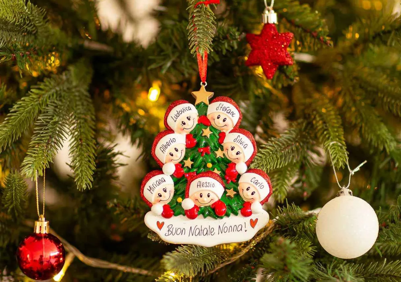 Christmas The Original Albero Di Natale Con Stella Per 7