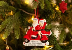 Christmas The Original Babbo Natale E Mamma Natale In Vespa