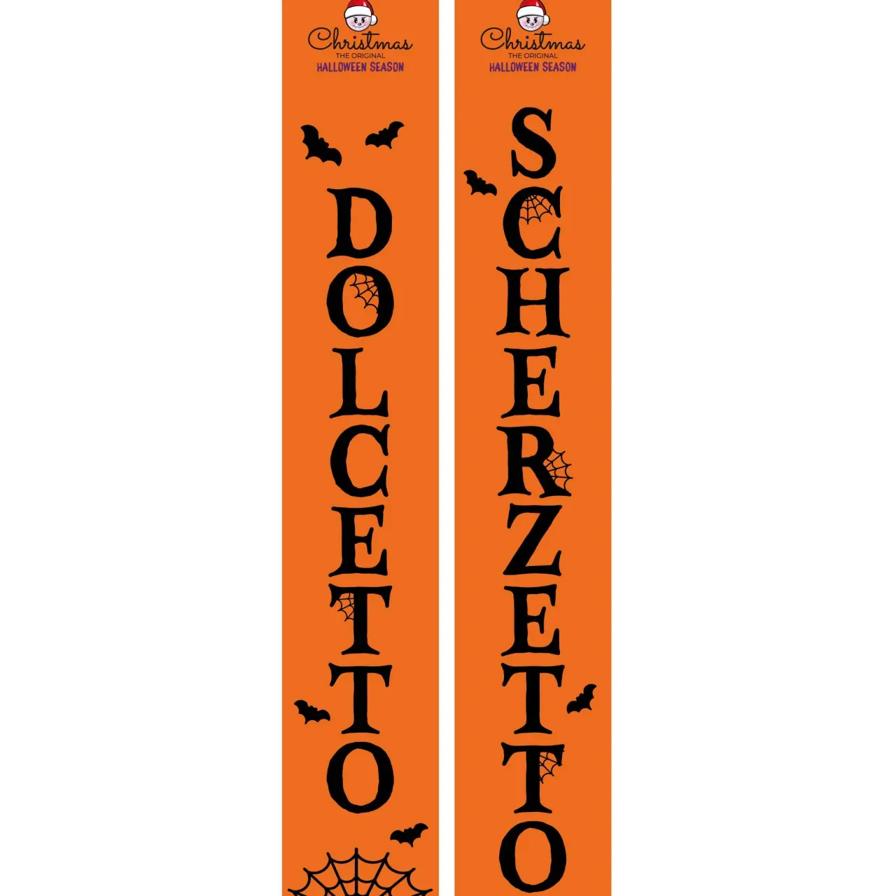 Christmas The Original Banner Porta Dolcetto Scherzetto