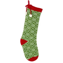 Christmas The Original Calza Fiocchi Di Neve Verde