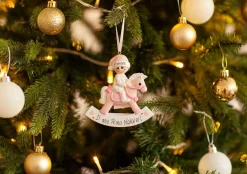 Christmas The Original Cavallo A Dondolo Con Bimba