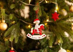 Christmas The Original Cavallo Di Natale Con Bimbo
