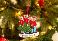 Christmas The Original Famiglia Con Albero In 4