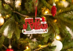 Christmas The Original Feliz Navidad Scritta Glitter