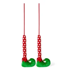 Christmas The Original Gambe Elfo Rosse A Pois