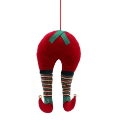 Christmas The Original Gambe Elfo Rosse 30 Cm