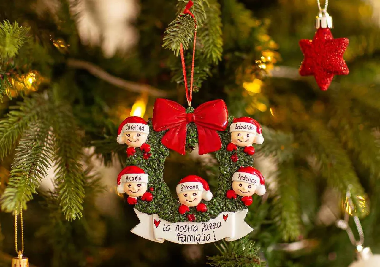 Christmas The Original Ghirlanda Con 5