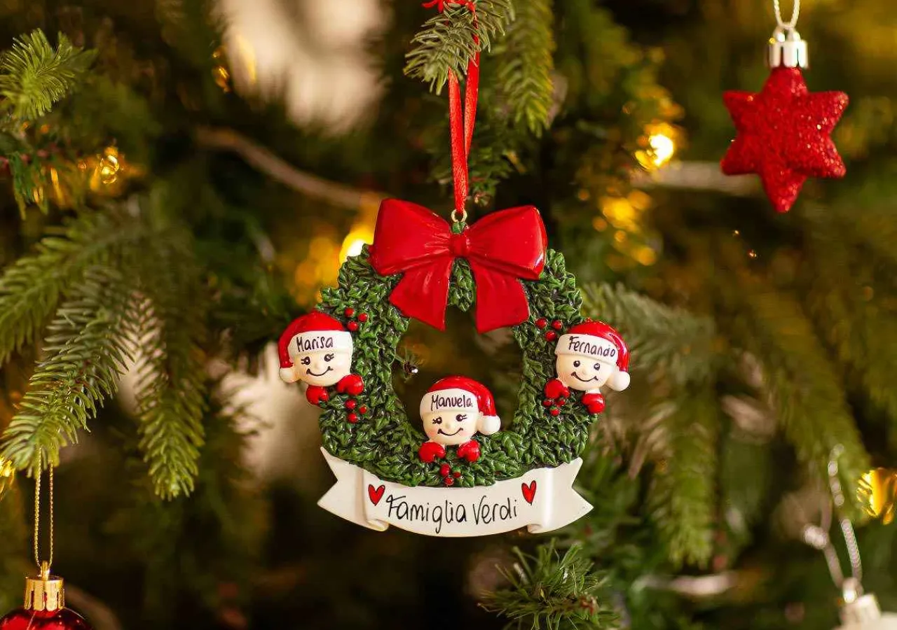 Christmas The Original Ghirlanda Con 3