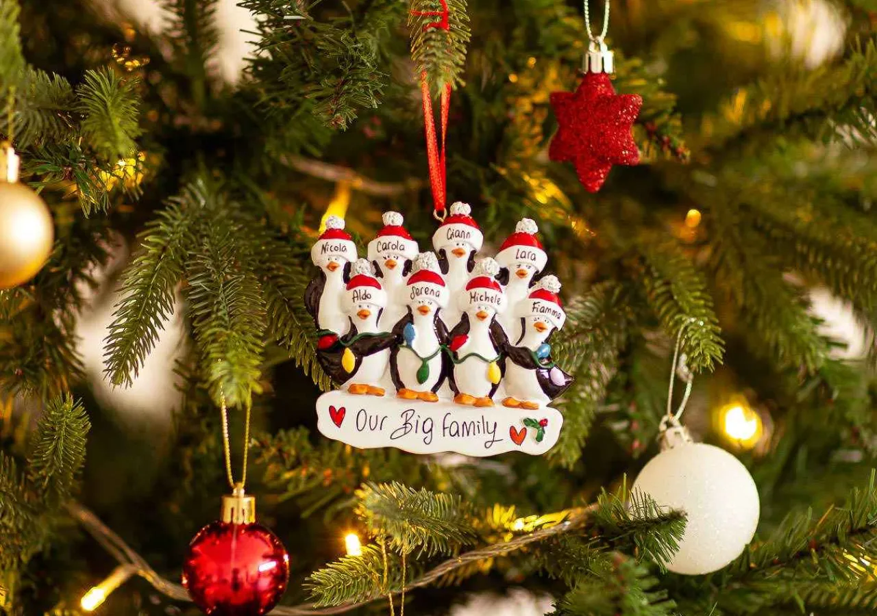Christmas The Original La Famiglia Di 8 Pinguini