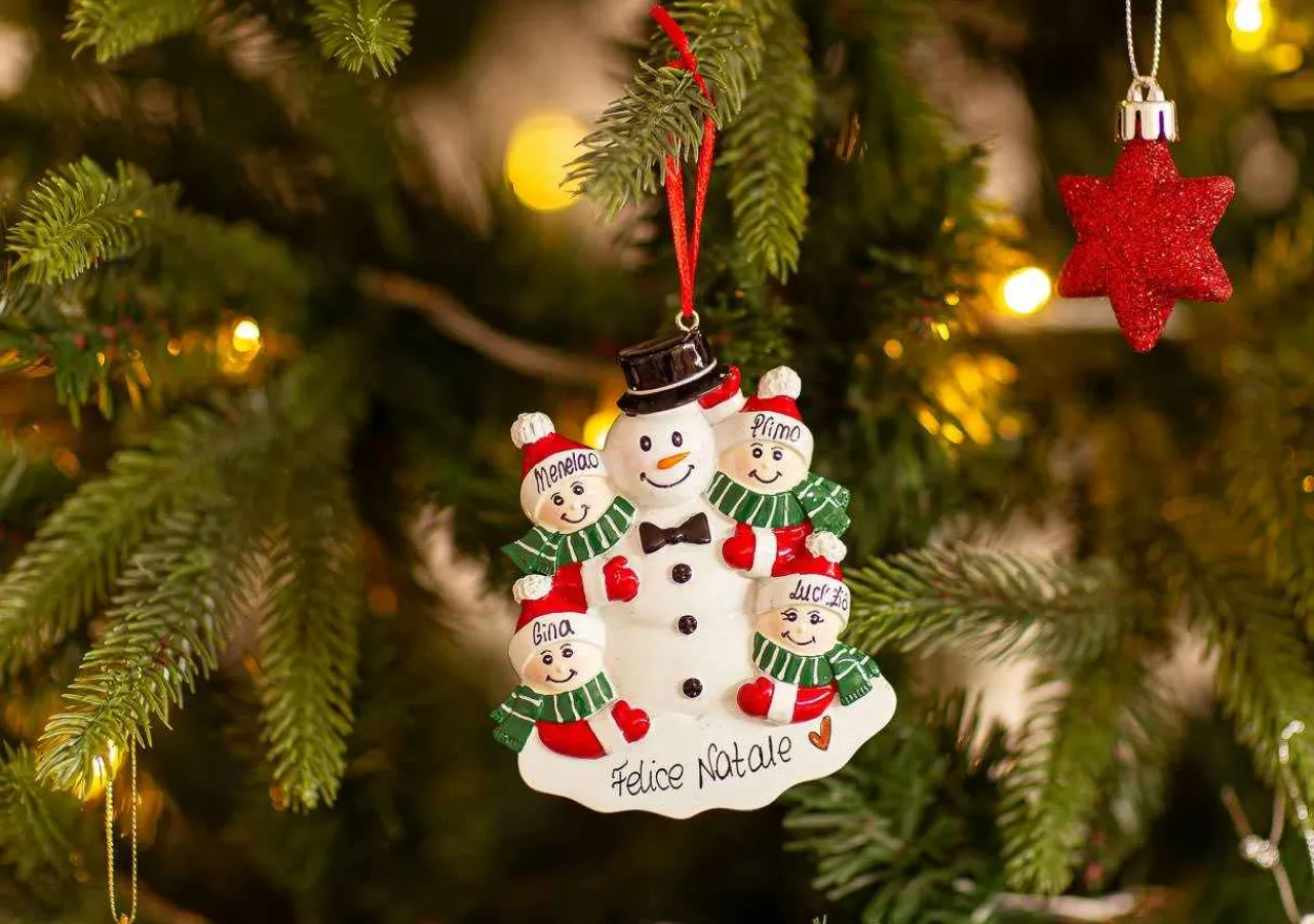 Christmas The Original Pupazzo Di Neve Per 4